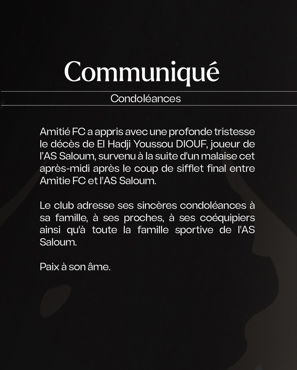 Amitié Football Club tweet media