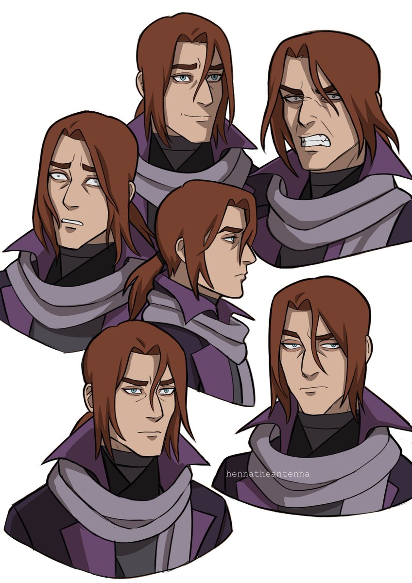 no this is NOT a leak, just me experimenting what clean shaven caleb would look like in animation style #themightynein