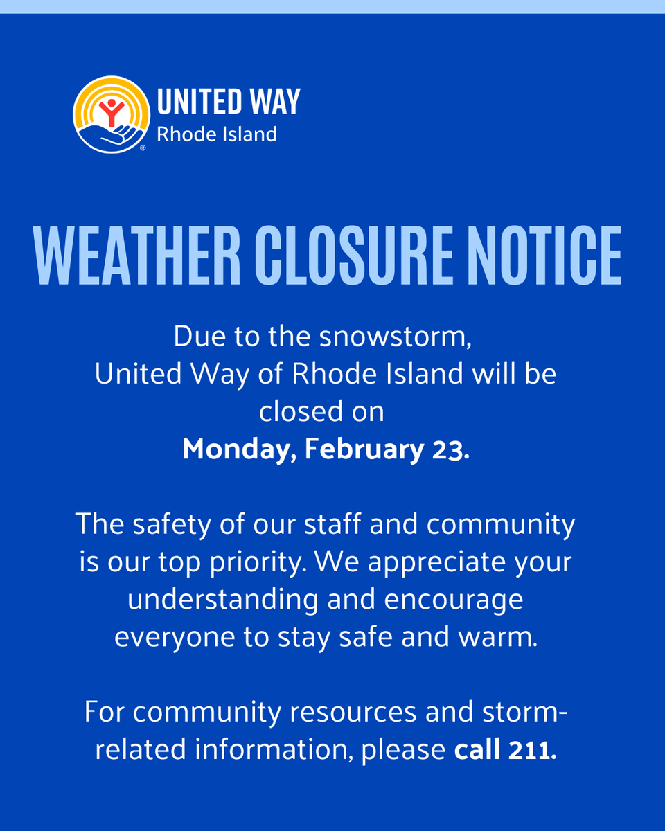 United Way of Rhode Island tweet media
