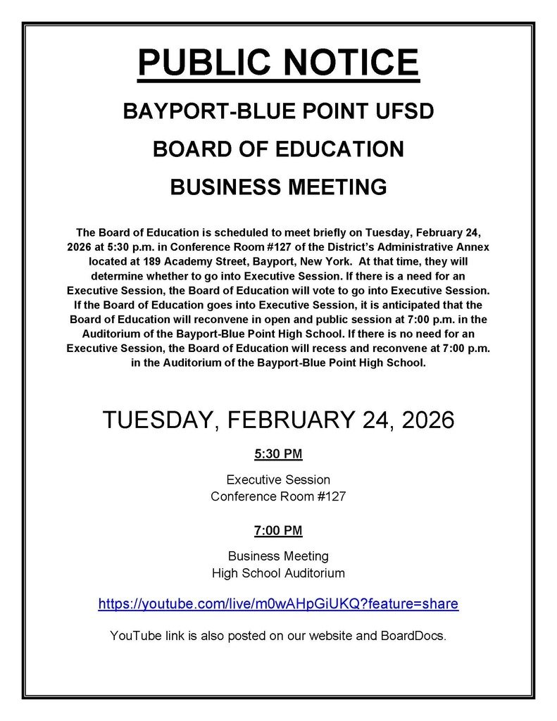 Bayport-Blue Point tweet media