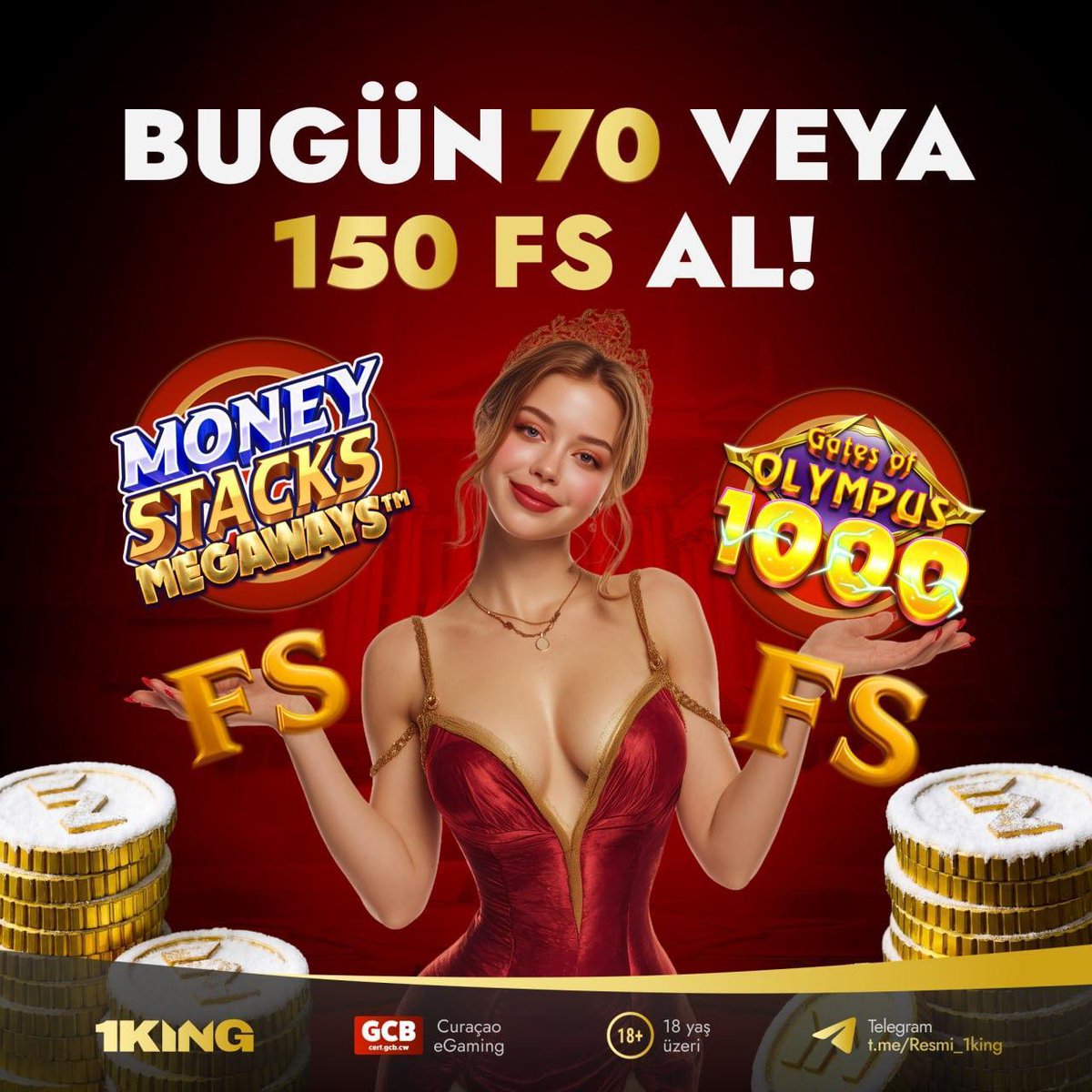 _polobet_'s tweet photo. 👑 Bugün 70 veya 150 FS al! 🎉

⭐ Money Stacks Megaways 💰
⭐ Gates of Olympus 1000 ⚡

🎁 450 FS DENEME BONUSU , %450 HOŞ GELDİN BONUSU
💰 500₺ DENEME BONUSU

👉 https://t.co/W4vWrcVYYa👈
👉 Hemen oyna ve FS’leri kap!
#BETASUS #SANTOSBETTING #MILANOBET https://t.co/hnXf77Nk6n