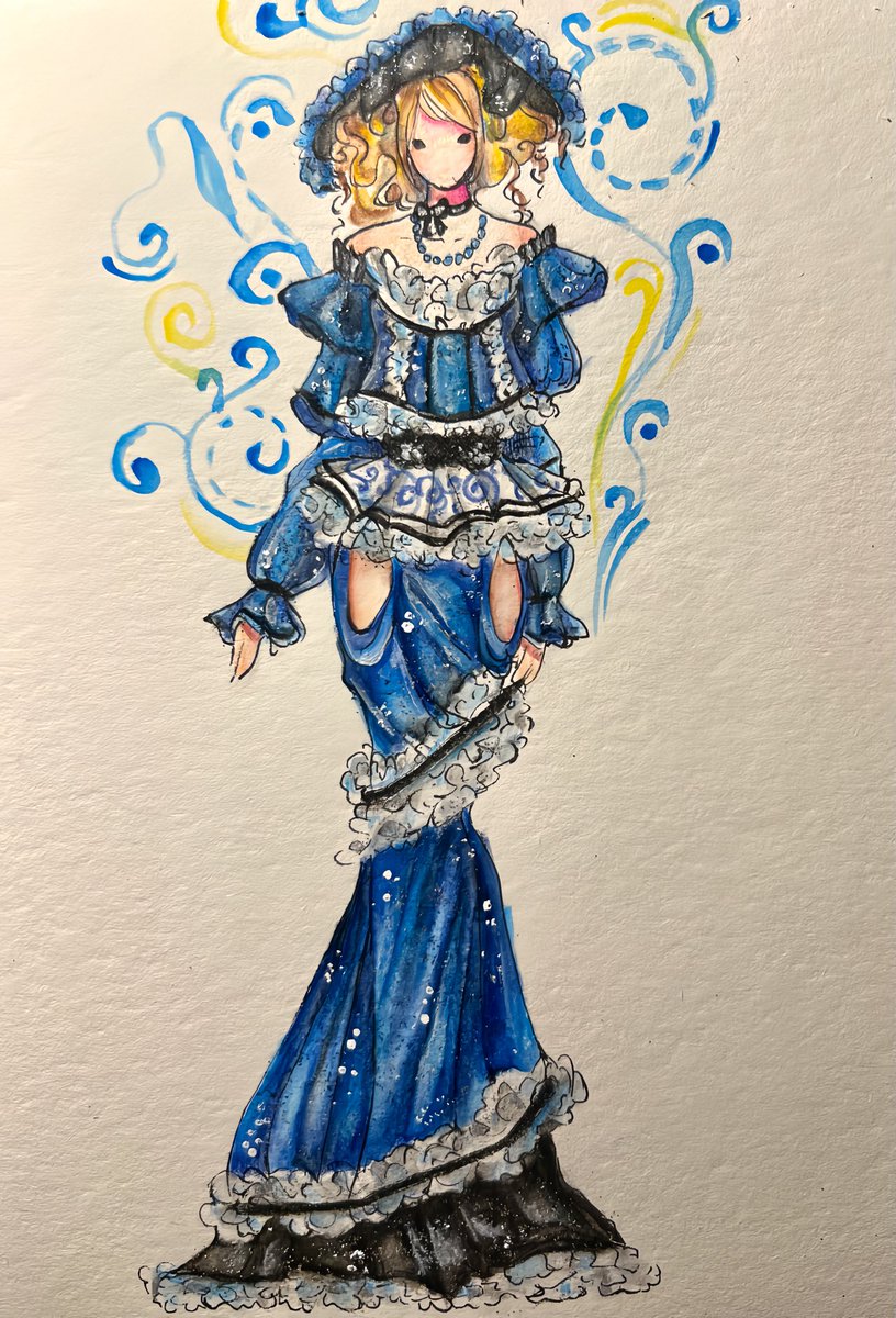 molliamon's tweet photo. 🎣 watercolor!
#illustration #artist #art #fashion #designer #design https://t.co/Djyhi6NTNv
