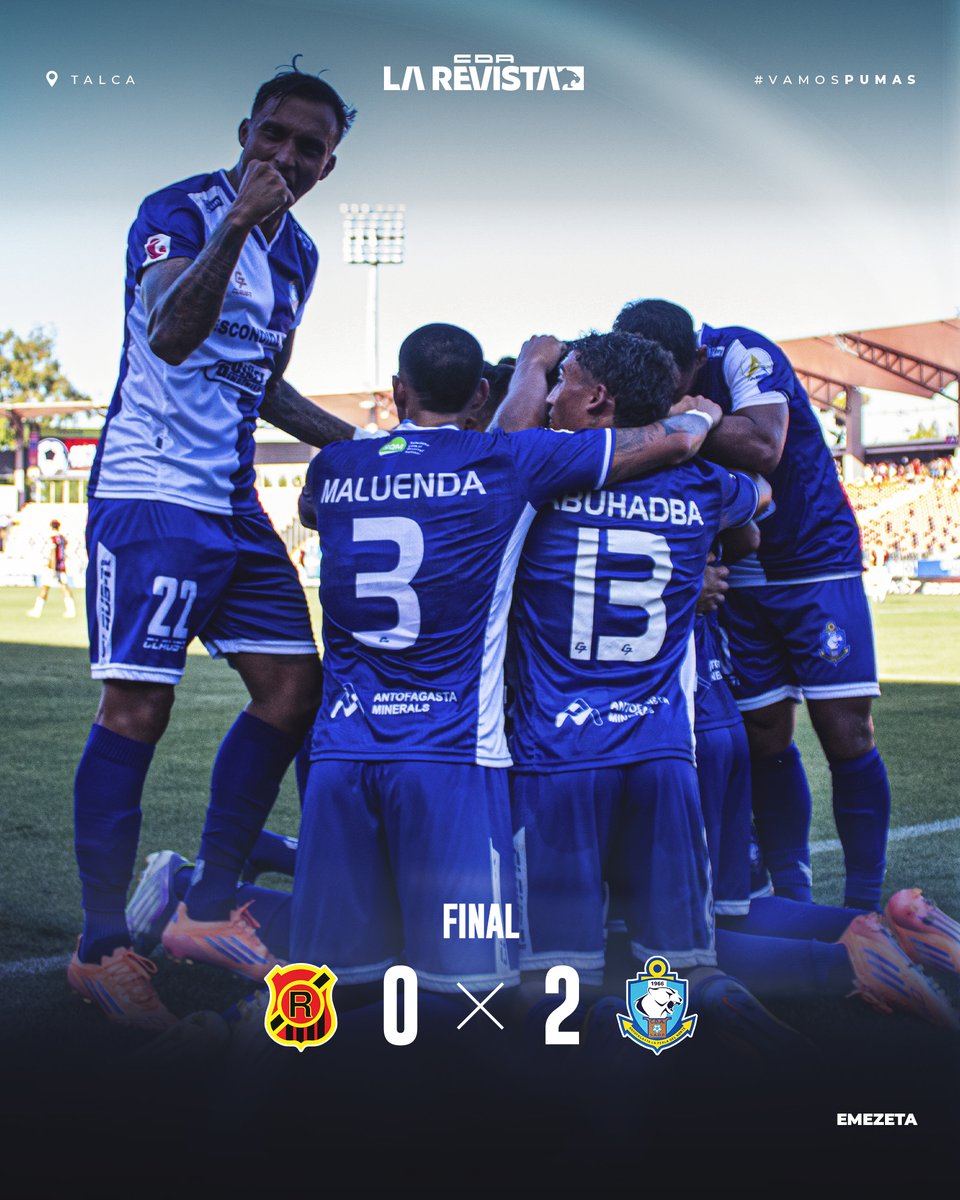 Partido finalizado.

#VamosPumas 🐾🔵⚪

📸 @jorgebrito13