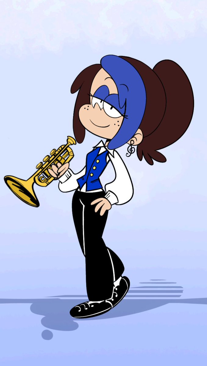 Lapis Lazuli Loud 
<a href="/ToothSlayer/">DoomSlayer25</a> 's OC

Age: 14 

Parents: Luna and Lincoln Loud

Likes: Jazz music, Cajun food, Playing music with and for her family.

Read image description for more lore.

#sinkids