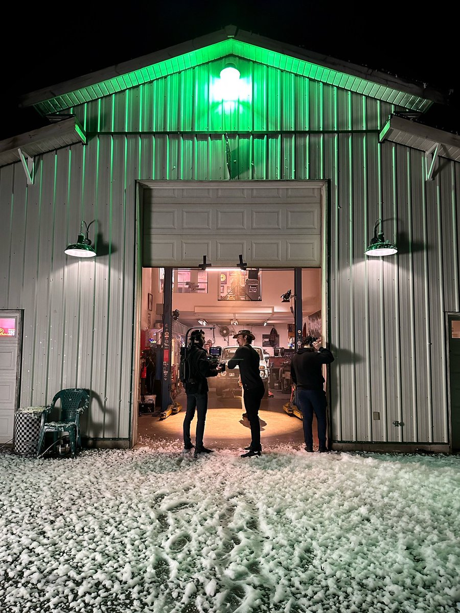 roguescots's tweet photo. A film set is a lot like a workshop, especially when filming at a literal workshop. 🧰⚙️ https://t.co/mS2mvFdg8s