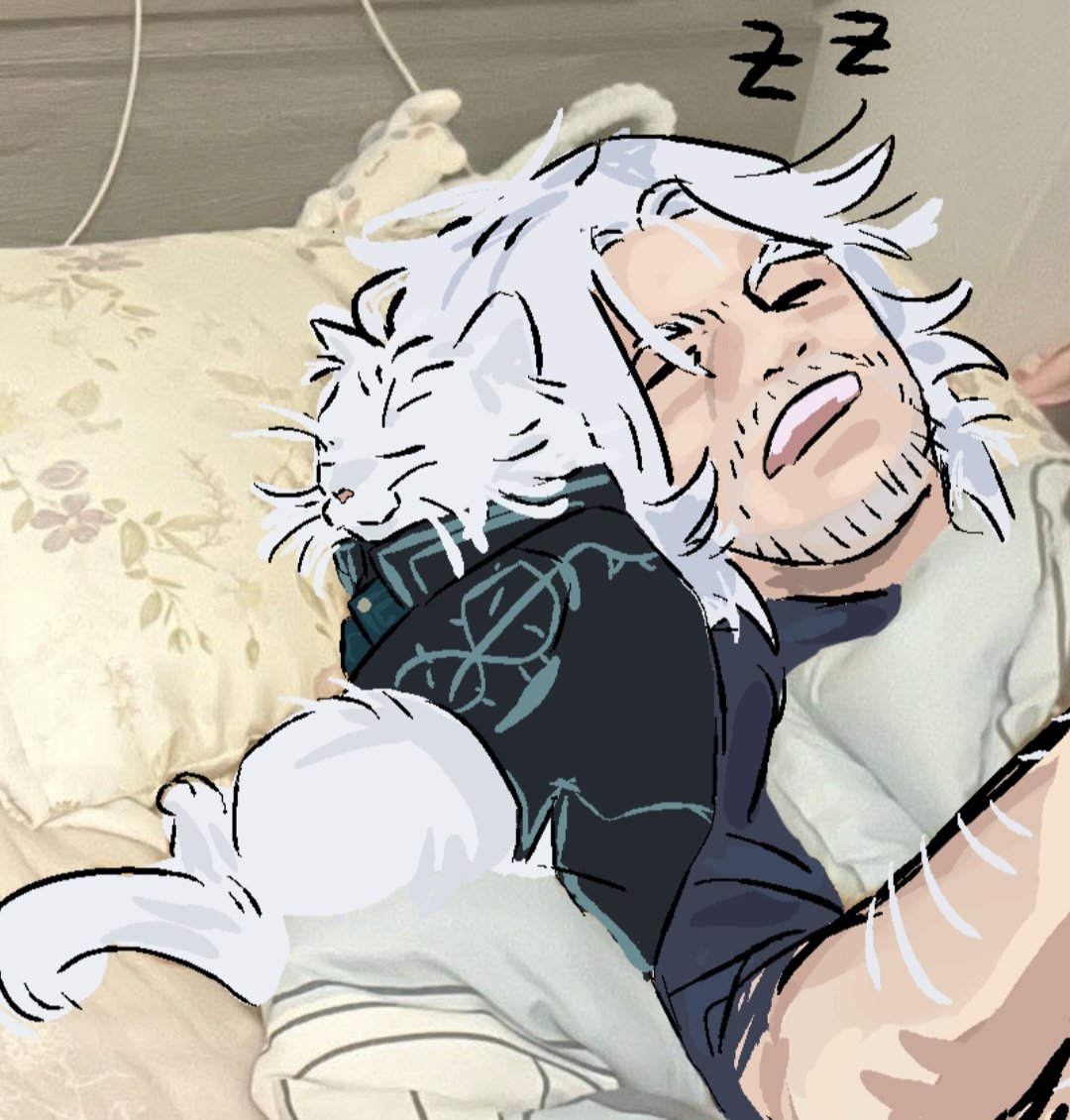 Hehe kitty vergil my favorite !!