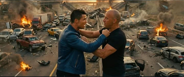 port4l_nerd's tweet image. { RUMOR }

O personagem de Cristiano Ronaldo em #FastForever se chamará Drako Verone, ele será um dos vilões mais brutais do filme.

Fonte: (Movie.)