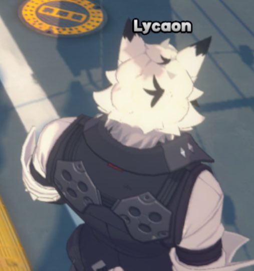 Lycaons ears are so cute idk