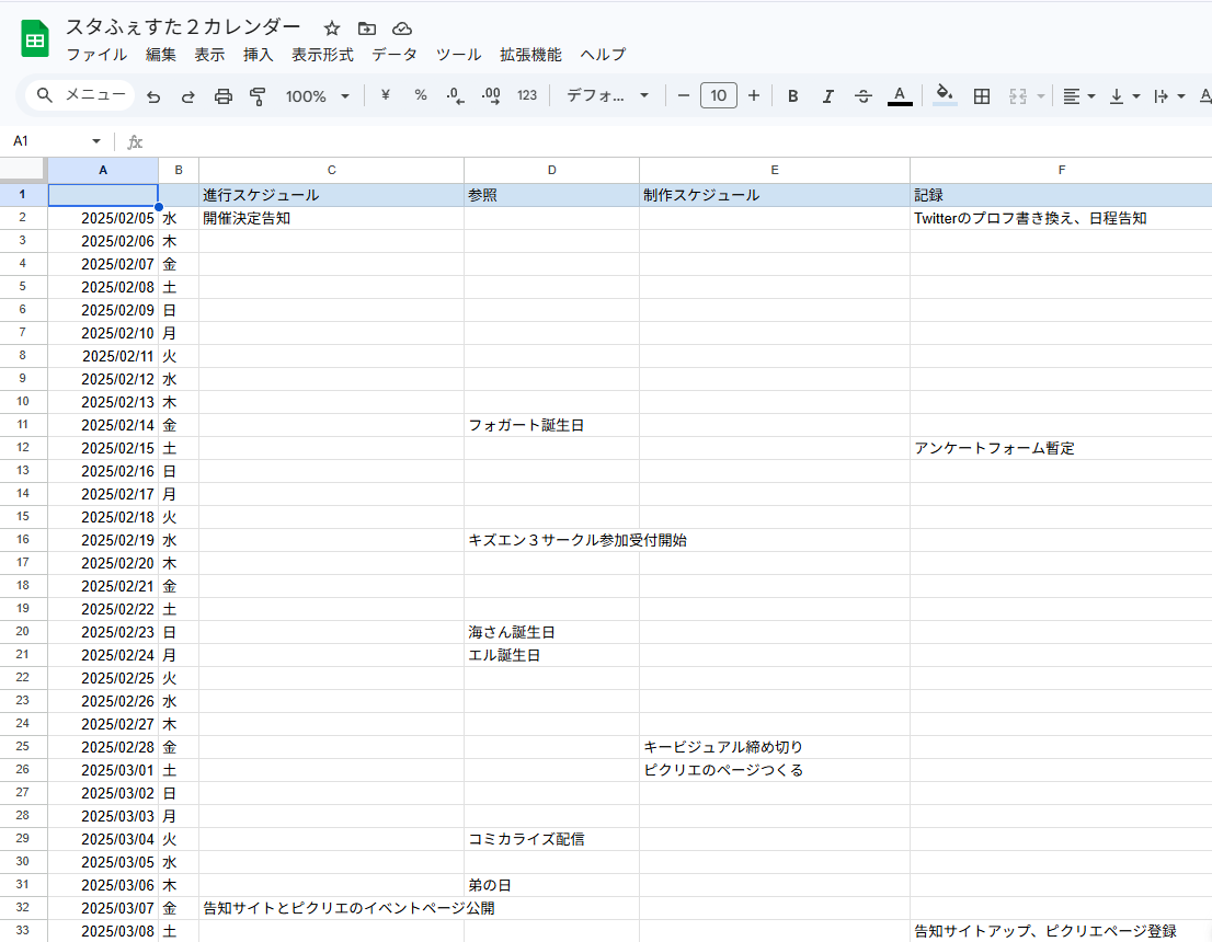 海さんのお誕生日ということで去年のことをなんとなく思い出していたのだけど、去年の今頃はもうスタふぇす2始動してたしなんならもうアンケートフォーム初期型ができていたという事実に我ながら驚く
