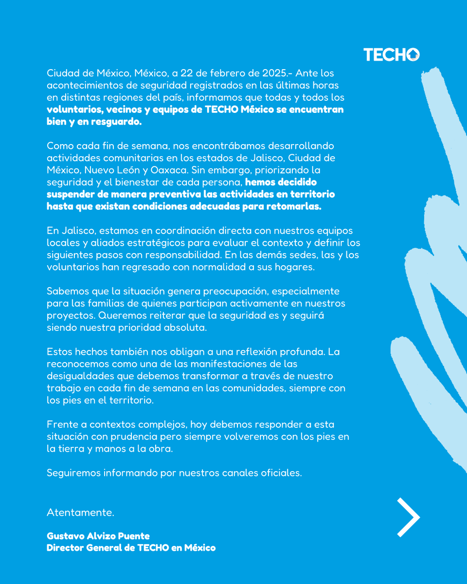 TECHO México tweet media