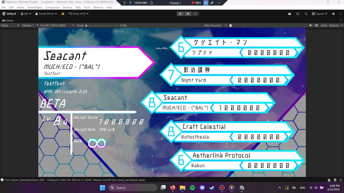 It has been a while since I last showed anything of this game...
#Rhyzinus #madewithunity