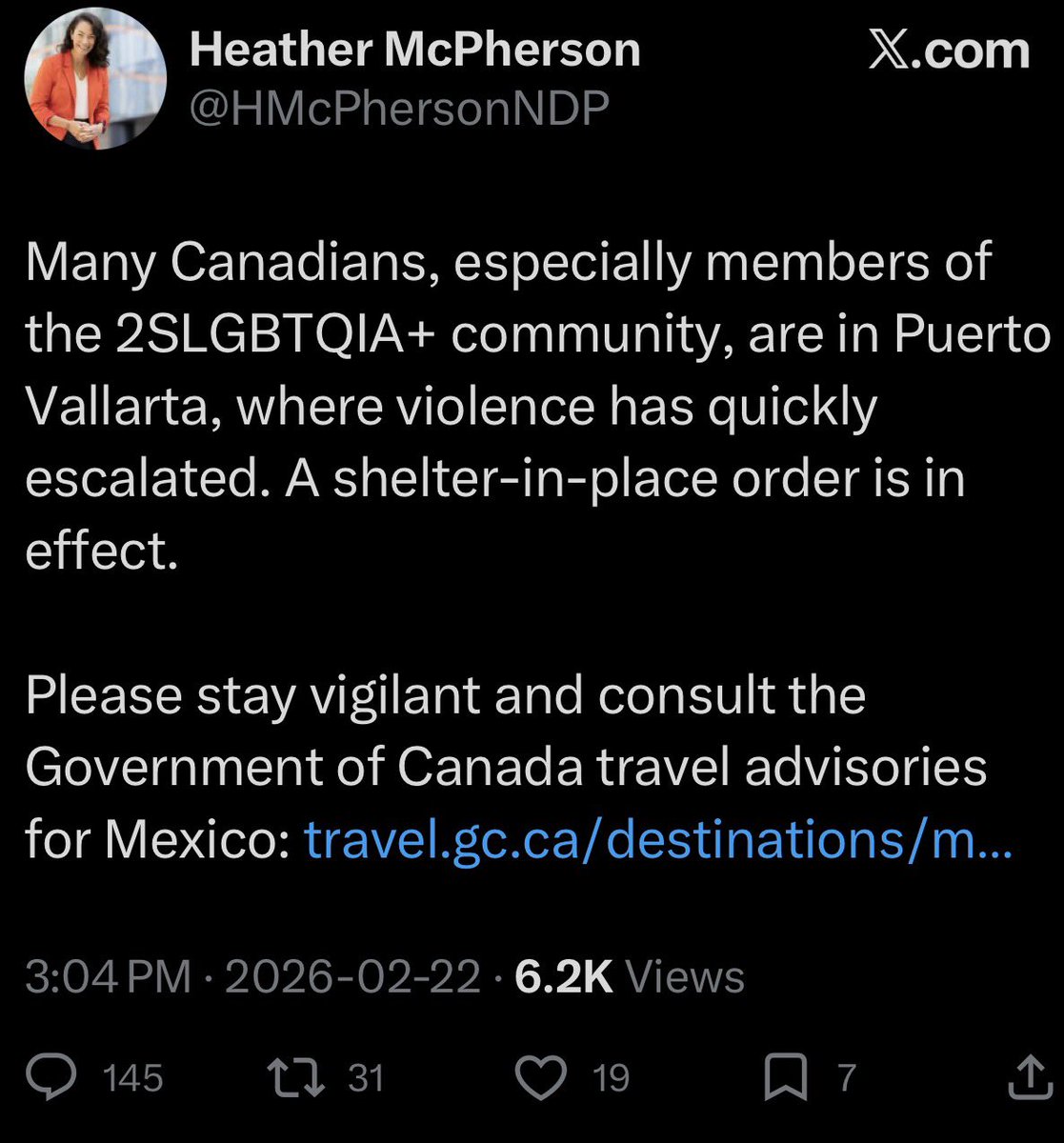 vitamindees's tweet image. Actual post from an elected representative in Canada. 

They will take any opportunity to perform.