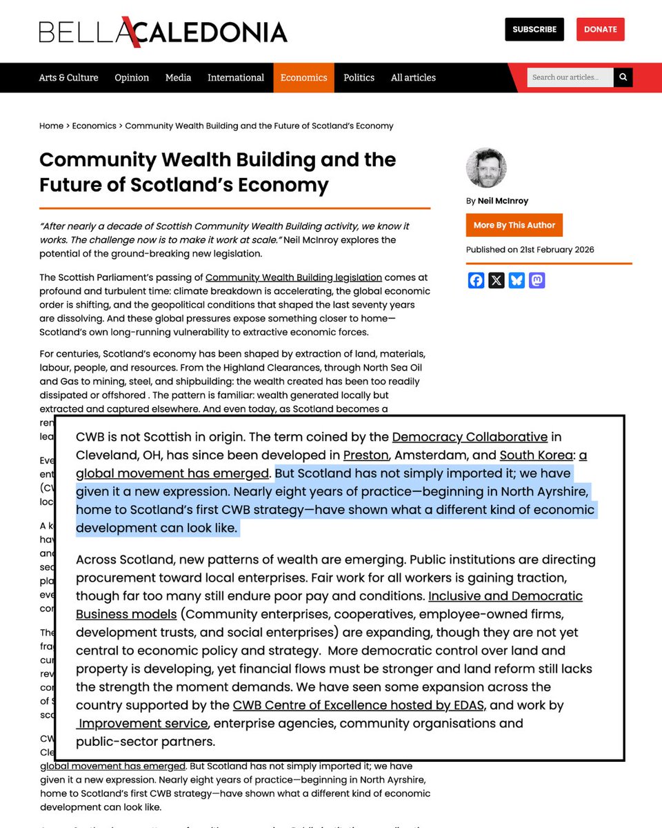 Democracy Collaborative tweet media