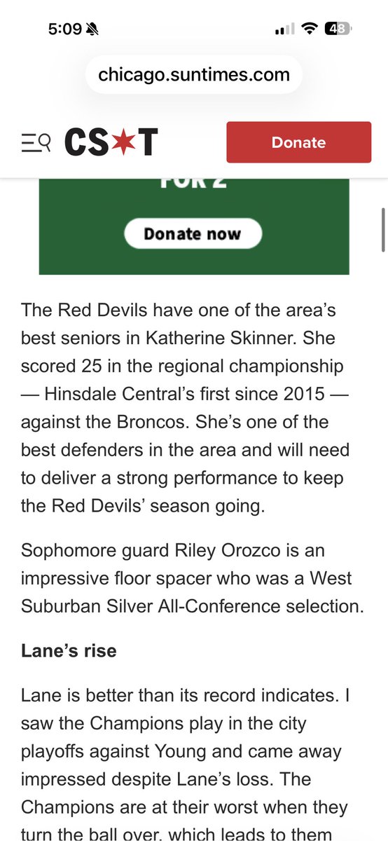 Hinsdale Central Girls Basketball Booster Club tweet media