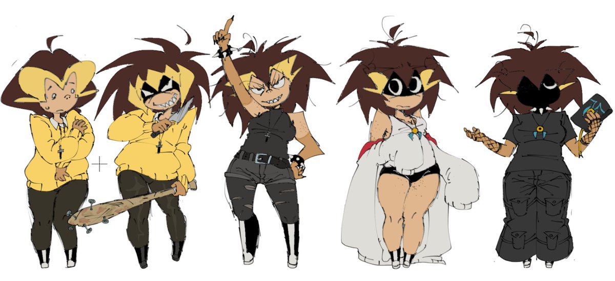 this woman had as many phases as mental illnesses