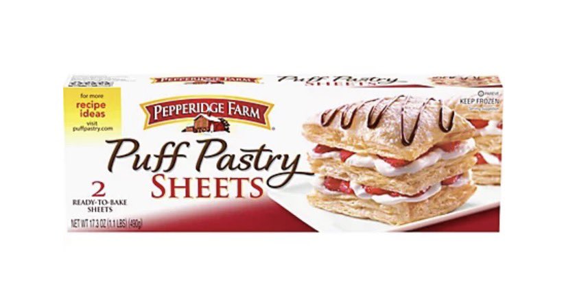 Junkorexic OMAD 

sheet of this puff pastry - 900c