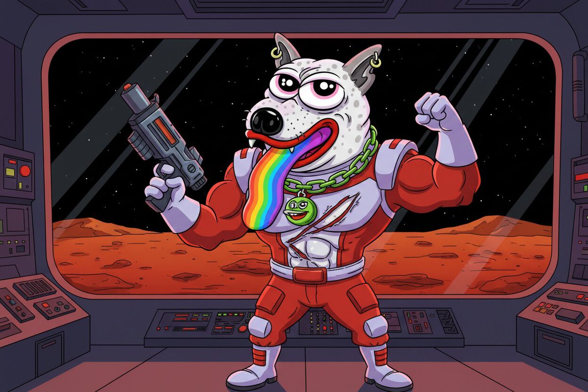 Get your ass to ATH 🚀🔴 Consider that a divorce from your paper hands. #pepesdog #CC8