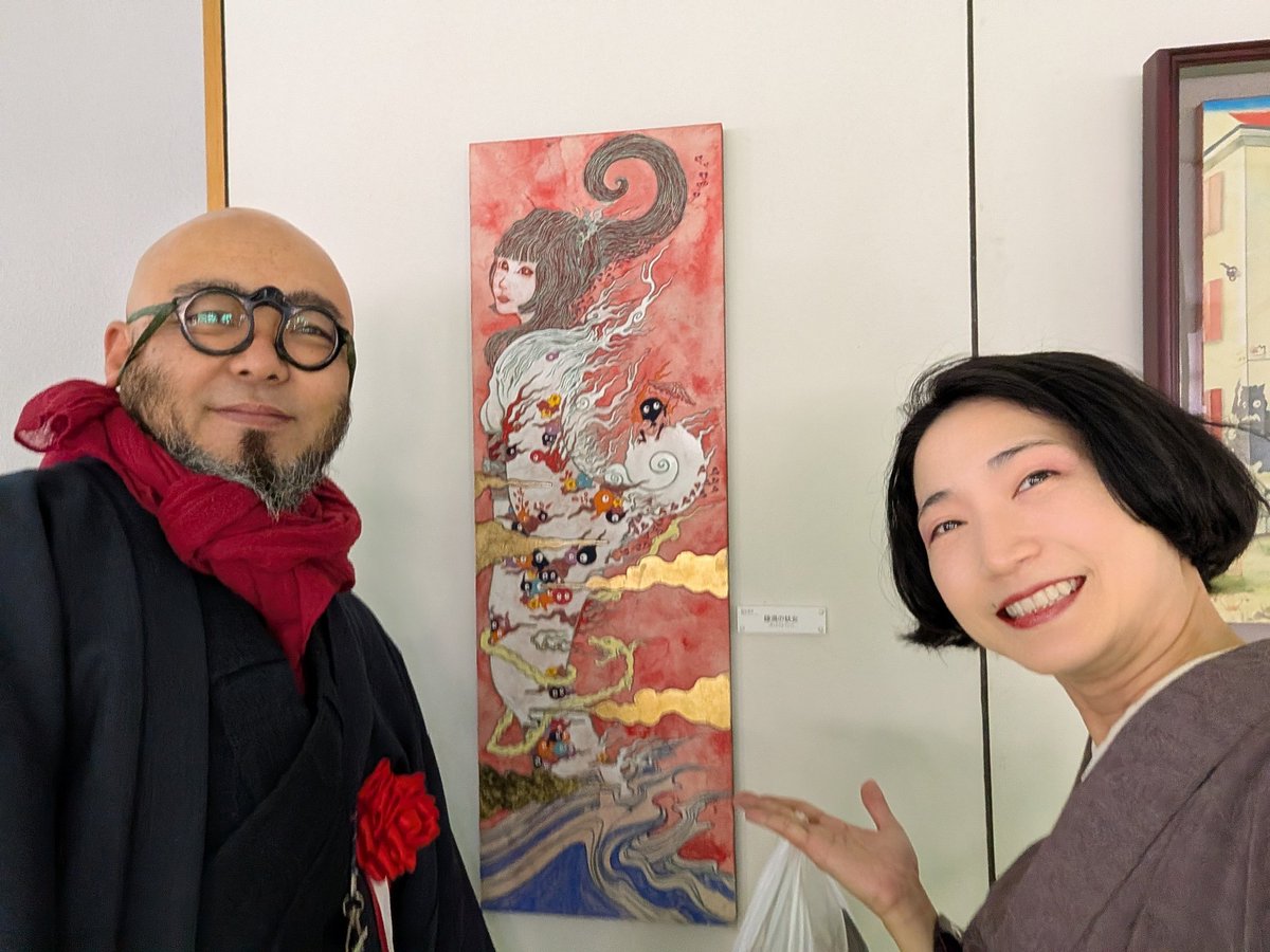 おはようございます🌹 昨日は小豆島での妖怪EXPO、昨年に続き参加させ