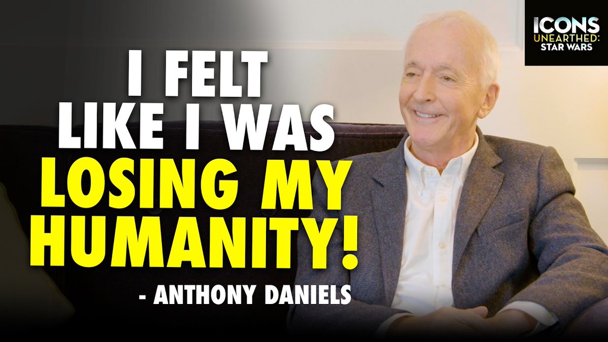 JediNewsNetwork's tweet image. Anthony Daniels Breaks Silence on Star Wars | Icons Unearthed: Unplugged (Full Interview) - jedine.ws/m17i #StarWars @ADaniels3PO #C3PO @nacellecompany @StarWars