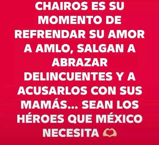 ¡Órale chairines, no los leo, es su momento! 😃
