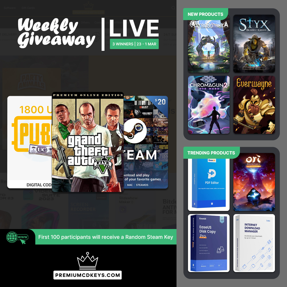 PremiumCDKeys.com tweet media