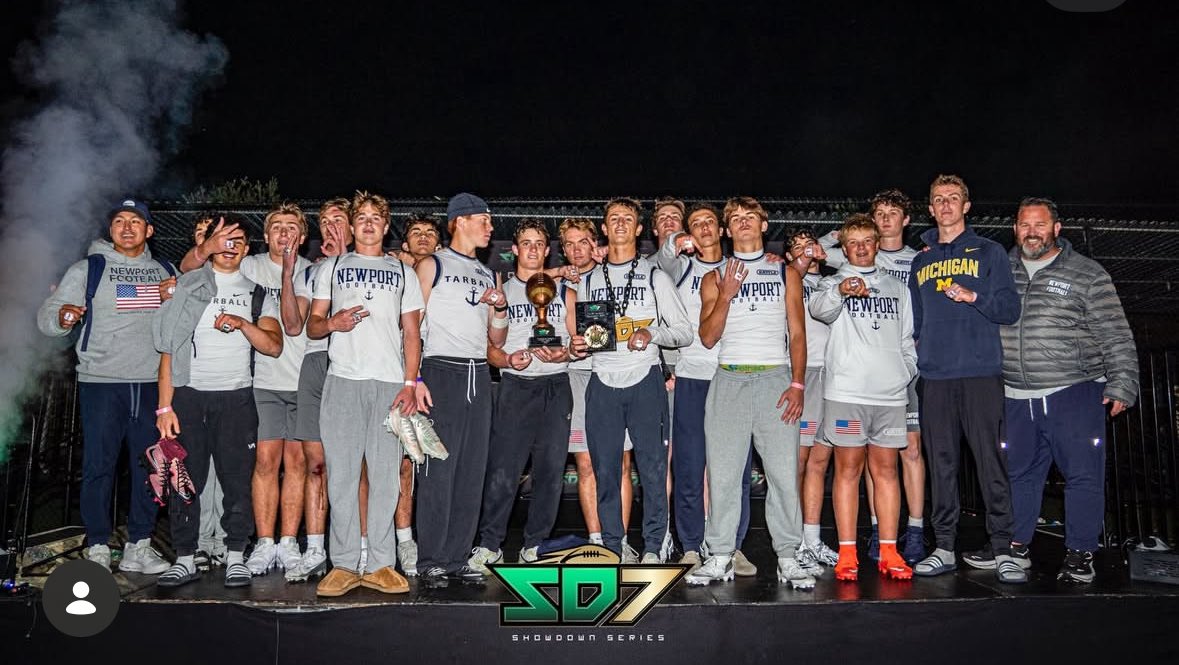 ryanpalmer2027's tweet photo. Showdown Series Champs!🏆
Grateful to be named MVP! 
@CoachAbake @JSpig18 @TarFootball https://t.co/AnwigoL3in