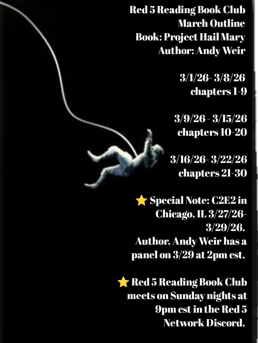 Red5Reading ➡️ Project Hail Mary by Andy Weir tweet media
