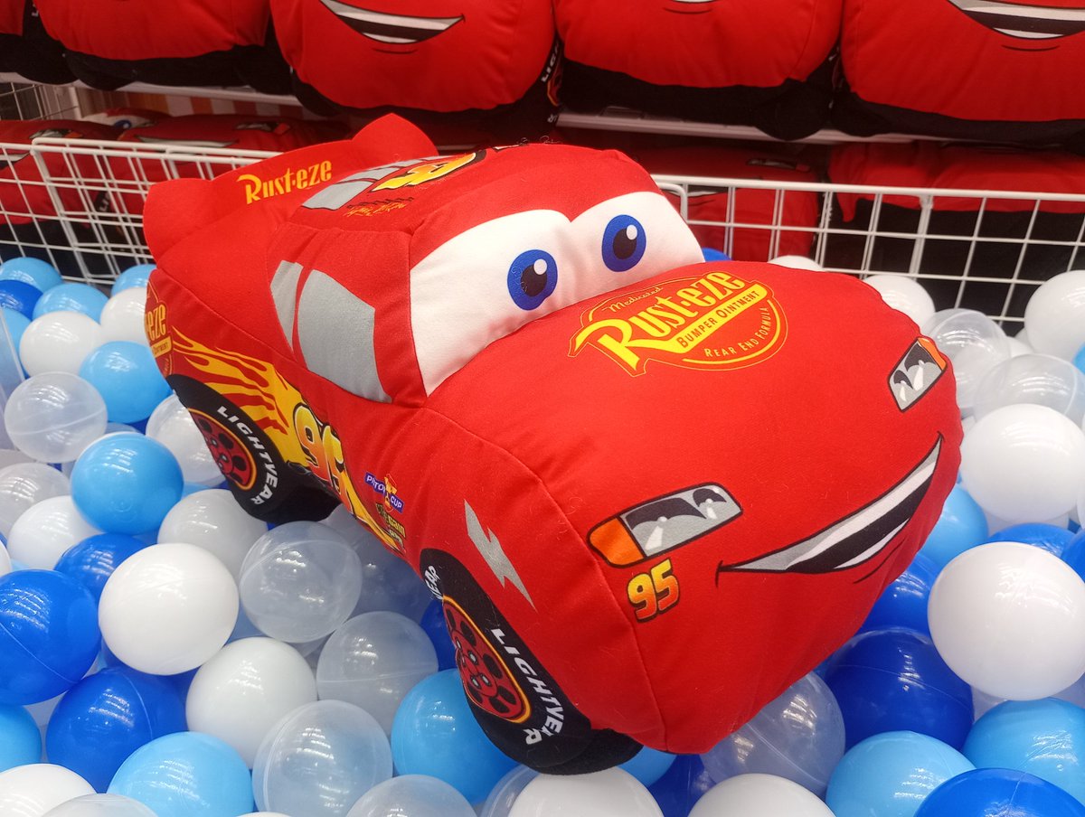 新景品情報】 #ライトニング・マックィーン V-BIGぬいぐるみ ピクサー