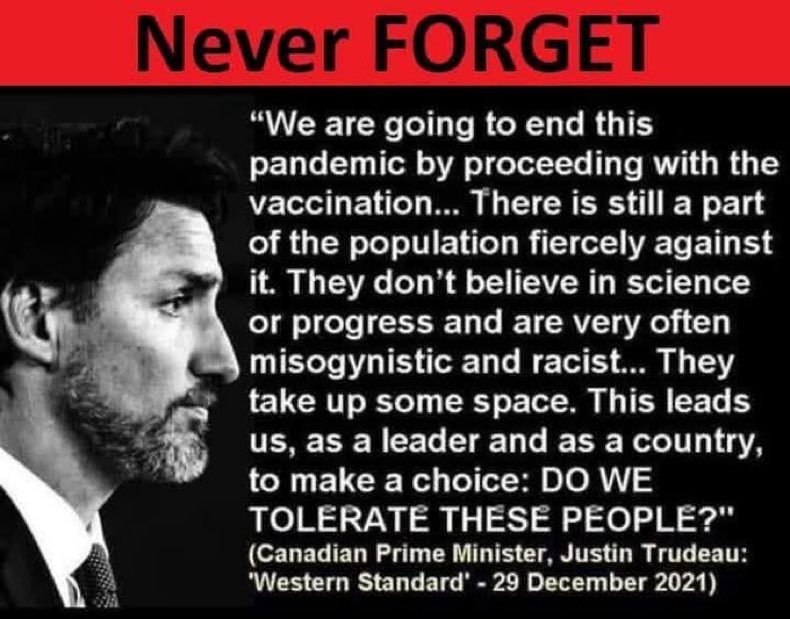 Your liberal government!
Never forget 
Never forgive