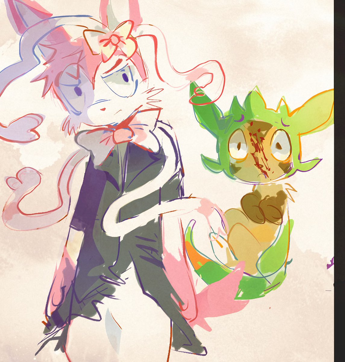 #starters #chespin #drsylveon