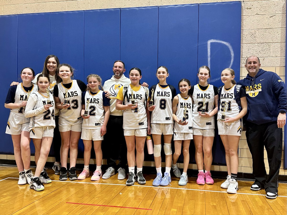 MGYBA_Hoops's tweet photo. GOLD for 6th Grade Blue 🥇💙💛
Shaler Winter Jam 6B Bracket Champions!
Defense locked in. Energy high. Team first always.
Proud of this crew 👏
#MGYBA #MarsProud #GirlsBasketball #WinterJam #PAHoops #YouthBasketball https://t.co/lwc01h1dId