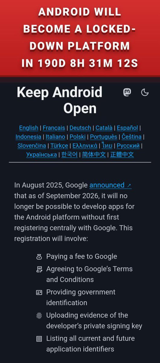HAHAHAHA <a href="/Google/">Google</a> Do you honestly think I will want to buy a single one of your phones EVER AGAIN after this? No, I'll just get an iPhone and have better UI, a more seemless experience, a tailored ecosystem. Fuck it. You're nothing without being open.