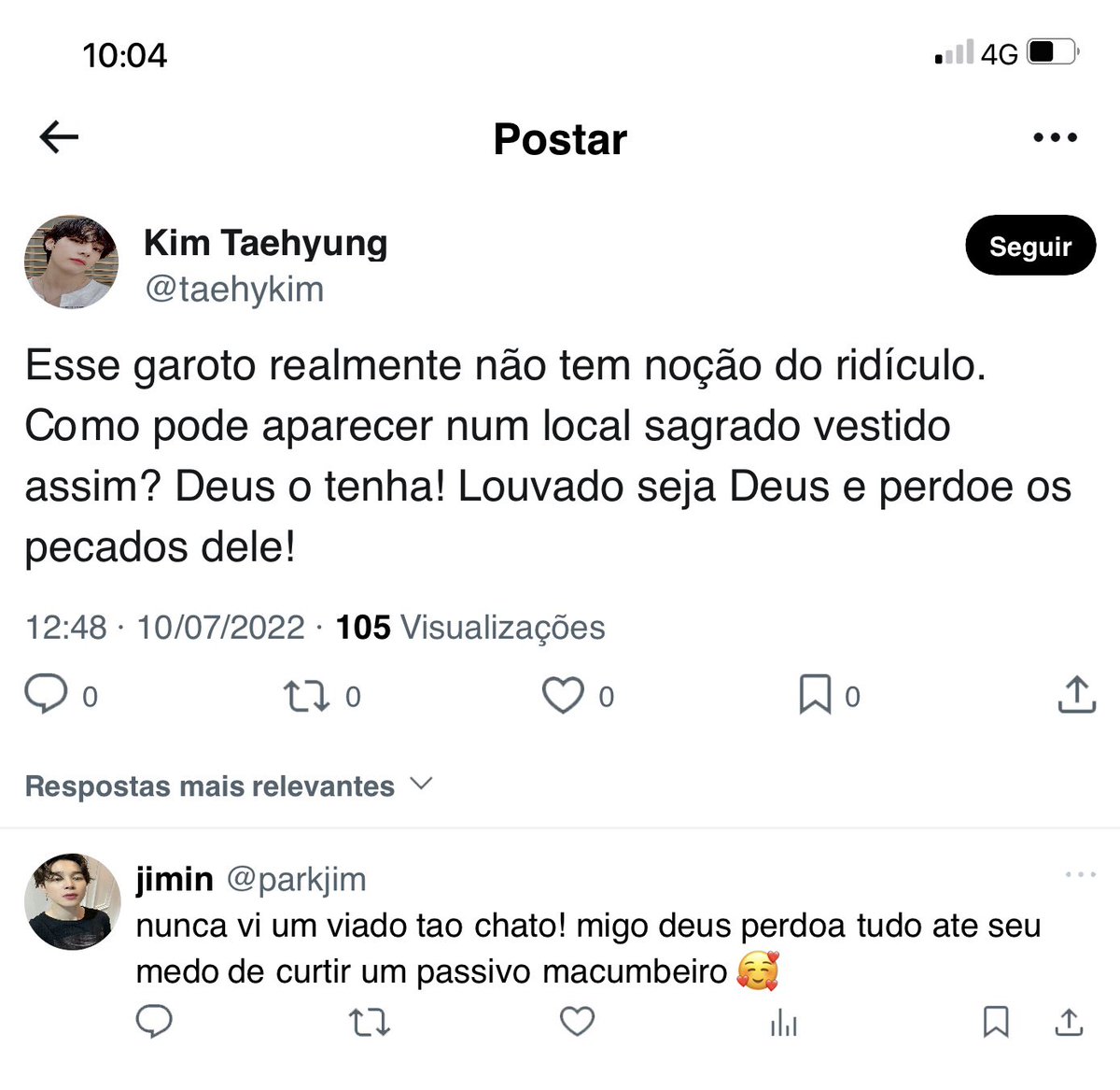 mi 🐰VAI VER O BTS tweet media