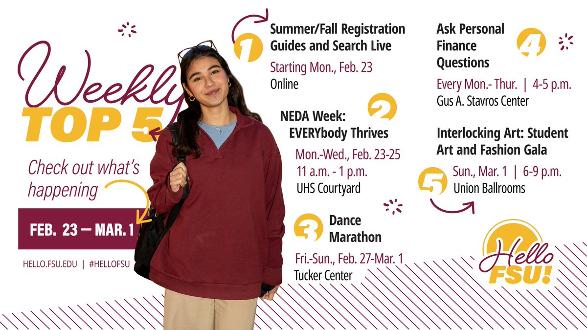 FSU Student Affairs tweet media