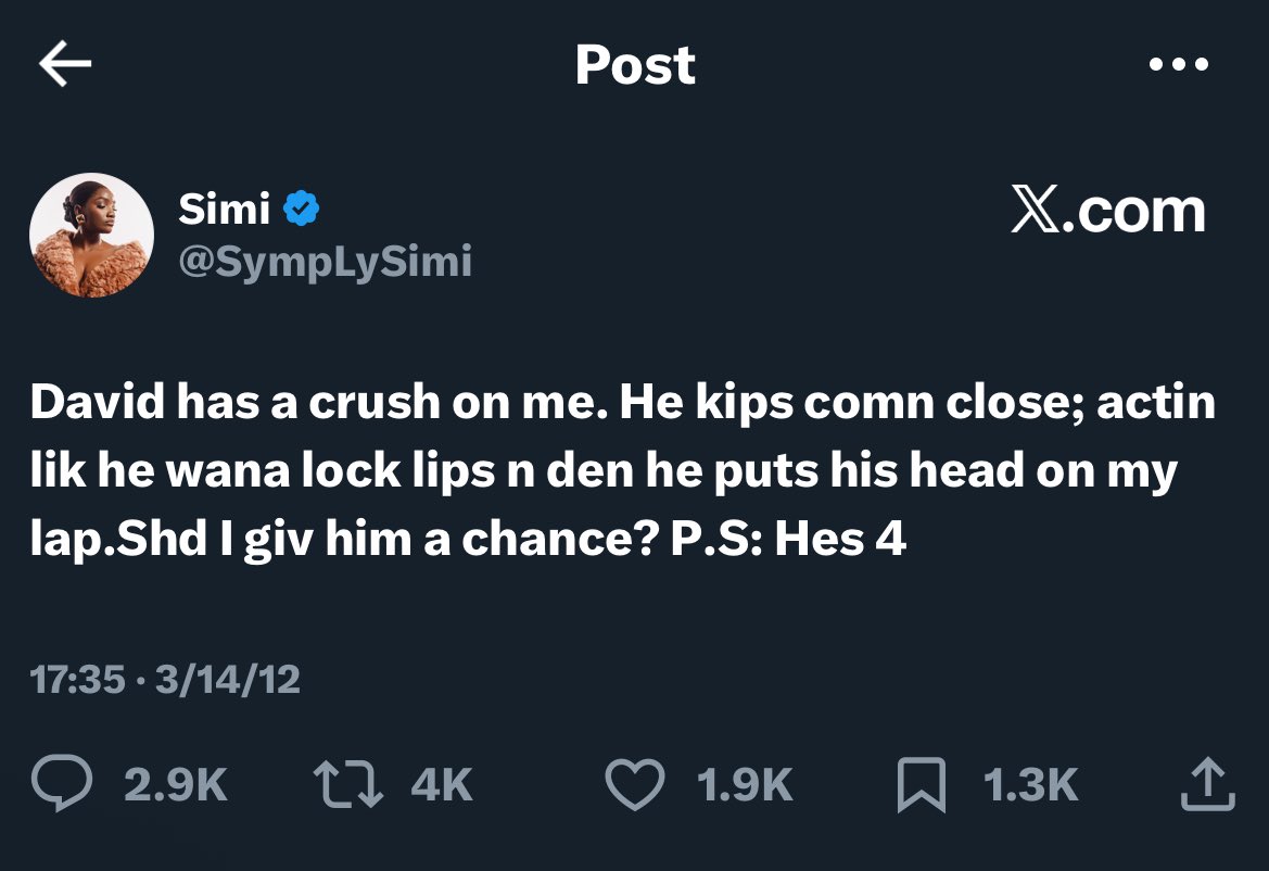 <a href="/RealChiefPriest/">Chief Priest</a> Believe what Simi tweeted or not, no woman is innocent as they seem.