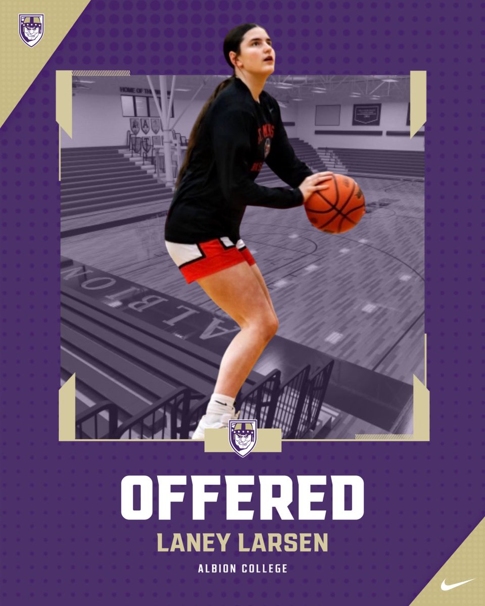 After an amazing visit, I’m so blessed to have received an offer from <a href="/AlbionWBB/">Albion College Women’s Basketball</a>. A huge thanks to the coaches and players, and congrats on the big win against Adrian on Senior Night!