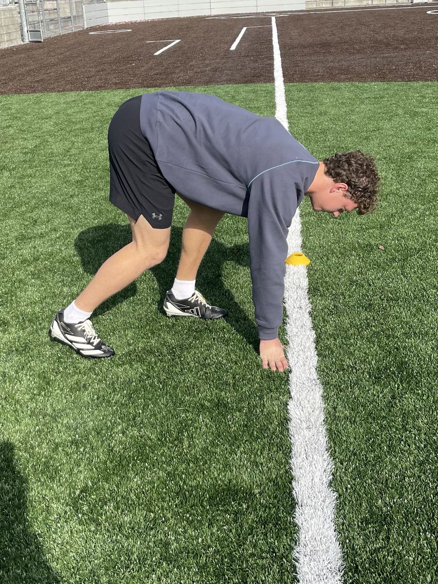 LeoSwiet's tweet photo. Yesterday: speed training with @RickHagedorn and @Speedburners, then straight to the rugby pitch. This morning: WR work with @GrantCarraway and @DownTraining. Building something different this offseason. https://t.co/Wtn03Kx7jn