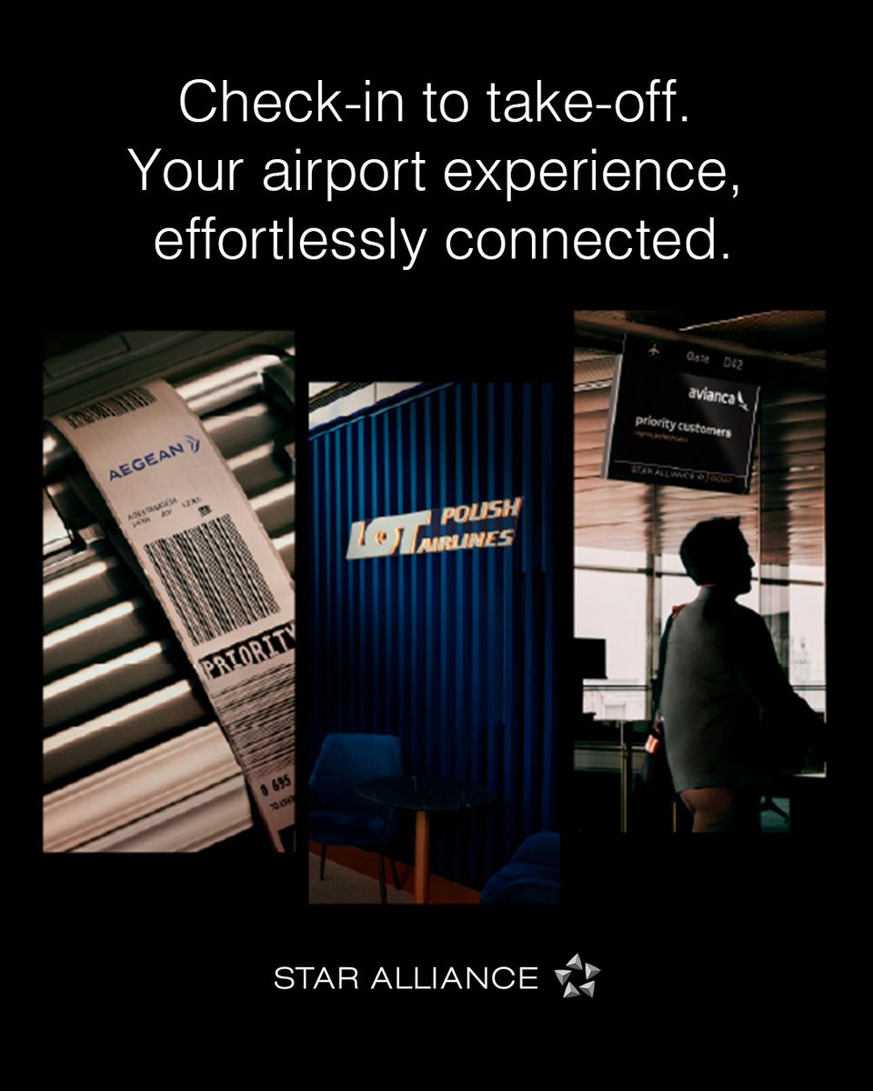 #UnitedKingdom: Check-in to take-off. Your airport experience, effortlessly connected: staralliance.com. ✨✈️