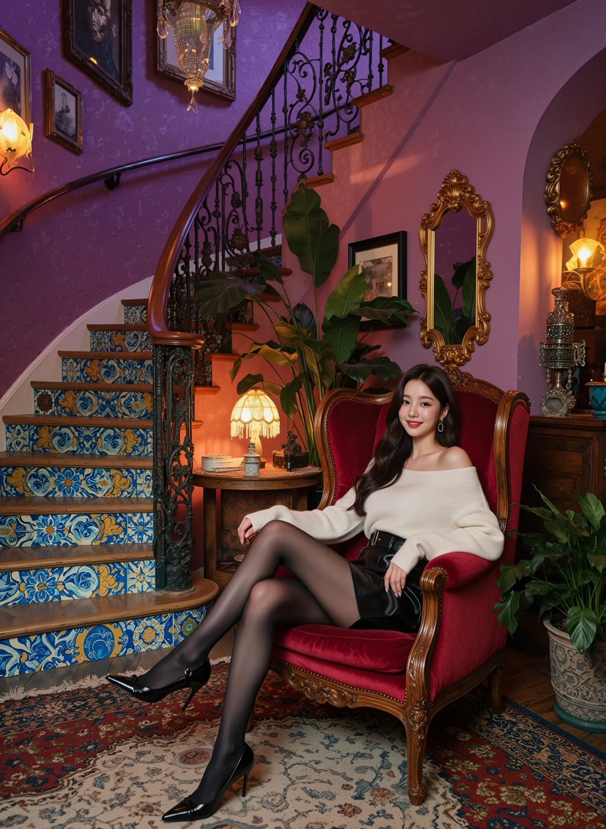 yhyim's tweet image. Such a cozy place to relax.
#AIart #remix