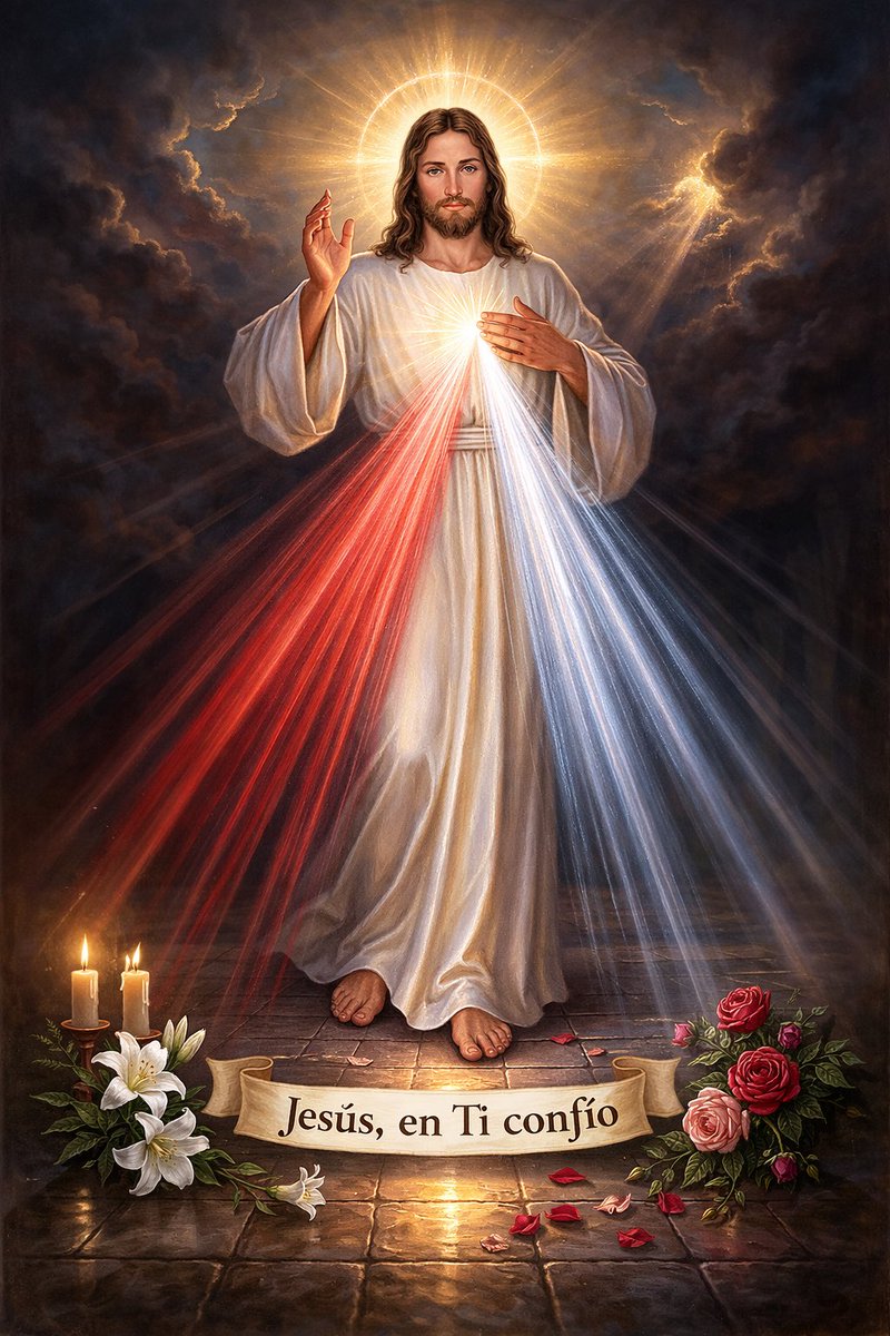 Un día cómo hoy, 22 de febrero, hace 95 años Jesús se le apareció a Santa Faustina y le pidió qué pintara el cuadro de la Divina Misericordia. Así describió la Santa ese momento en su Diario: 

“Al anochecer, estando en mi celda, vi al Señor Jesús vestido con una túnica blanca.