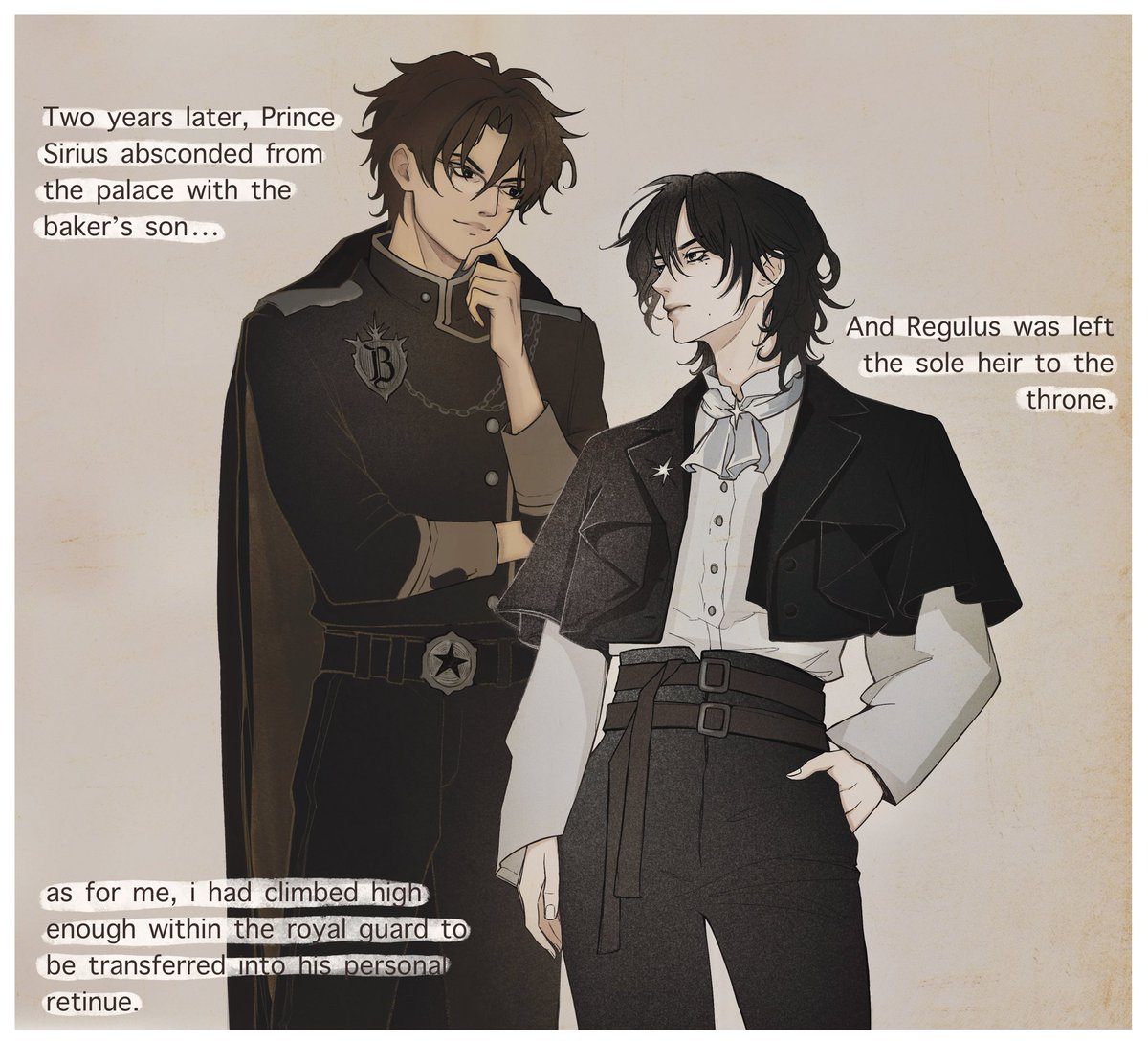 elliocore's tweet image. jegulus: royal au
p.3

#jegulus #starchaser #marauders #blackbrothers