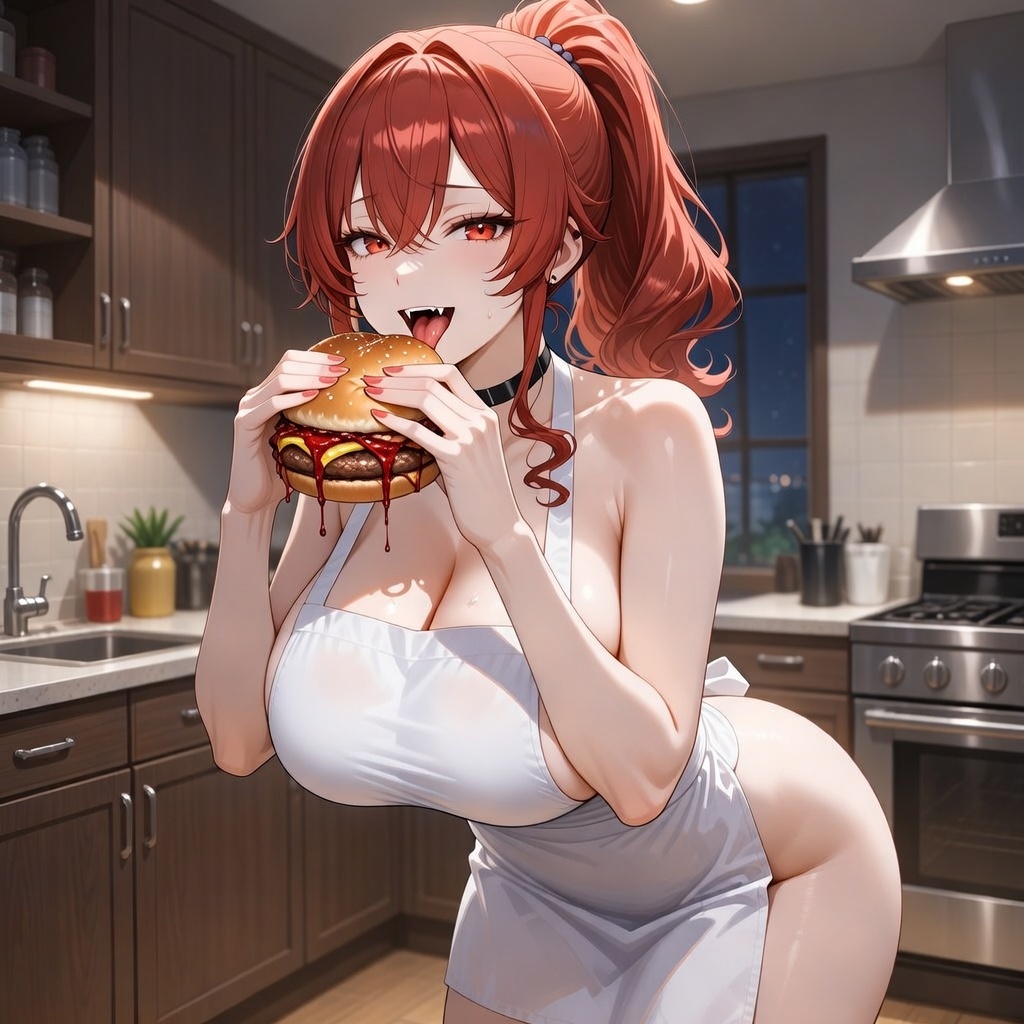 QT Art and Tag some friends
Thank you so much for the tag <a href="/zumu_croz/">Necroz</a> 🥰
I'd like to tag a few of my friends, all exceptional artists: <a href="/HussyAnime/">AnimeHussy</a> ,<a href="/More_FuffyAI/">MoreFuffyAI</a>  , <a href="/xellos_art/">Xellos</a> , <a href="/_SpicyCreations/">Samaia - Spicy Creations</a> , <a href="/fall_dev2025/">GwenSageAI</a>, <a href="/RoseSwanIA/">Rose💙 | OC 💋</a>  

I love a good burger 🍔 and of course I prefer my