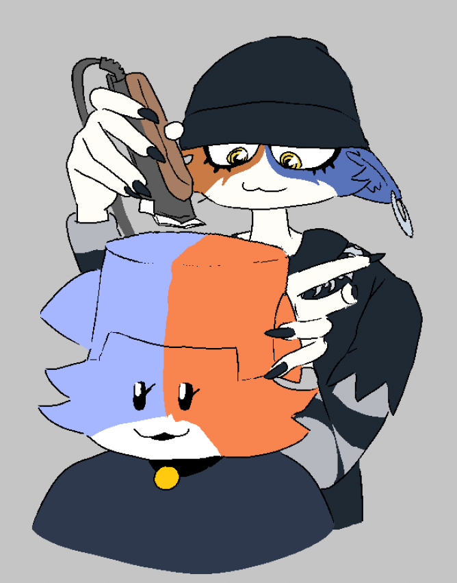 uhmwipe's tweet photo. Uhh decided to work on an old doodle and i dont exactly know what to think, i mean i know its peak but this its just interesting 😭Work in progress maybe ill render it
#CateMeowdy #meowskulls #lowtaperfade #FortniteArt #jjk https://t.co/GD99H5sJHM