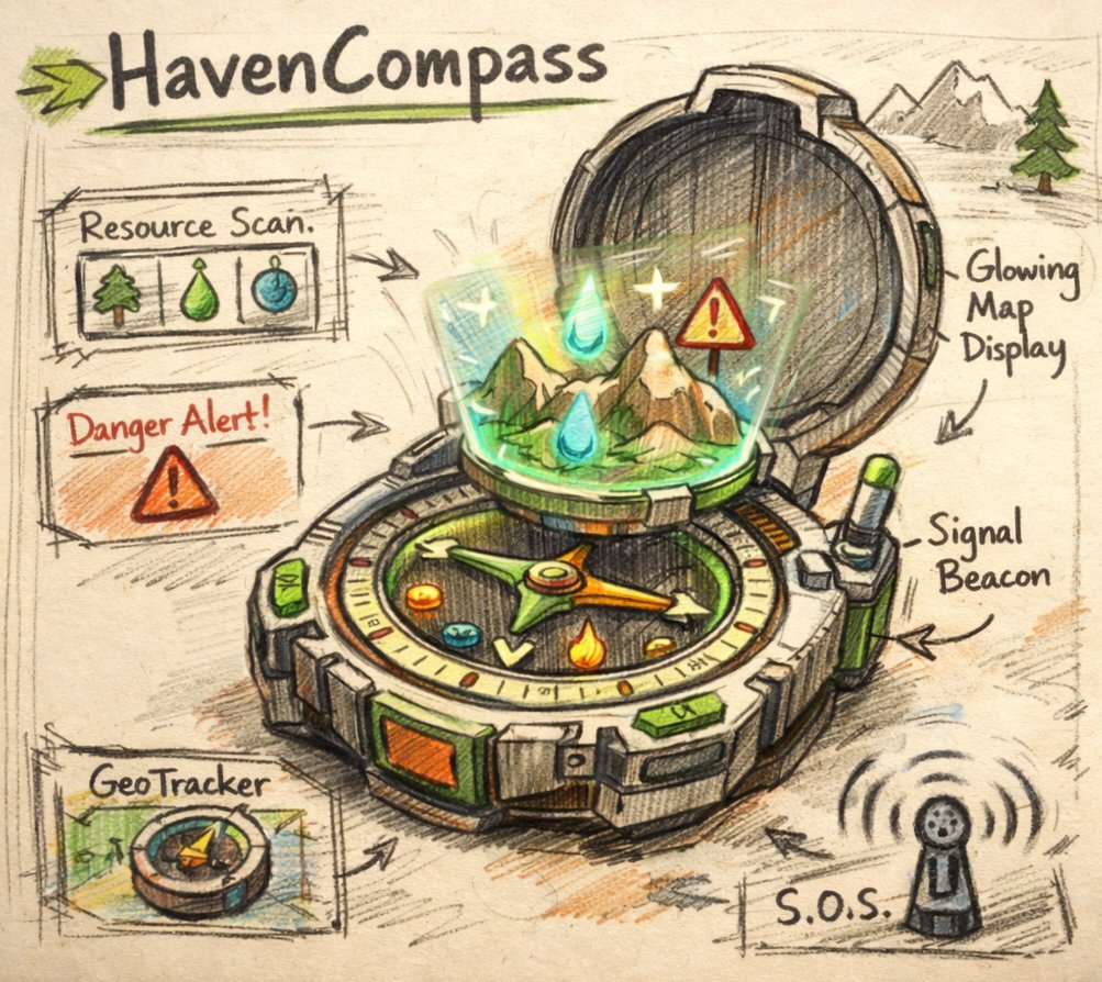 Discover the magic of HavenCompass Tool! 🧭
This enchanted survival compass doesn’t just show direction, it reveals hidden resources, warns of dangers &amp; even sends SOS signals when needed. Every explorer in <a href="/DataHaven_xyz/">DataHaven 🫎</a> needs one to thrive.Adventure has never been this magical