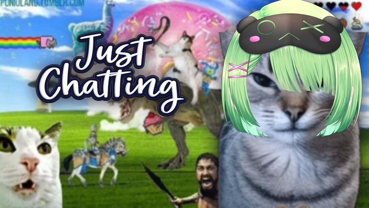 Ya empezamos con mas un muitoram- digo digo Just Chatting... (￣▽￣*)ゞ  
twitch.tv/muitohikki