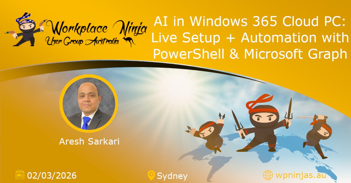 Workplace Ninjas Australia tweet media