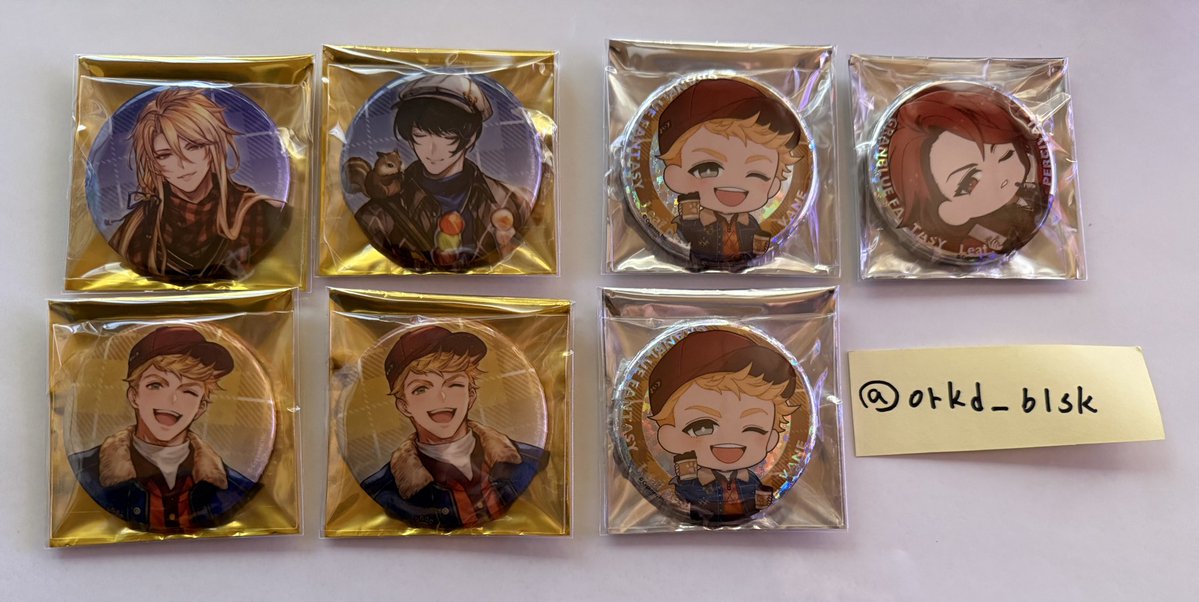 交換】 グラブル ハンズ トレーディング 缶バッジ ミニ 譲) 等身