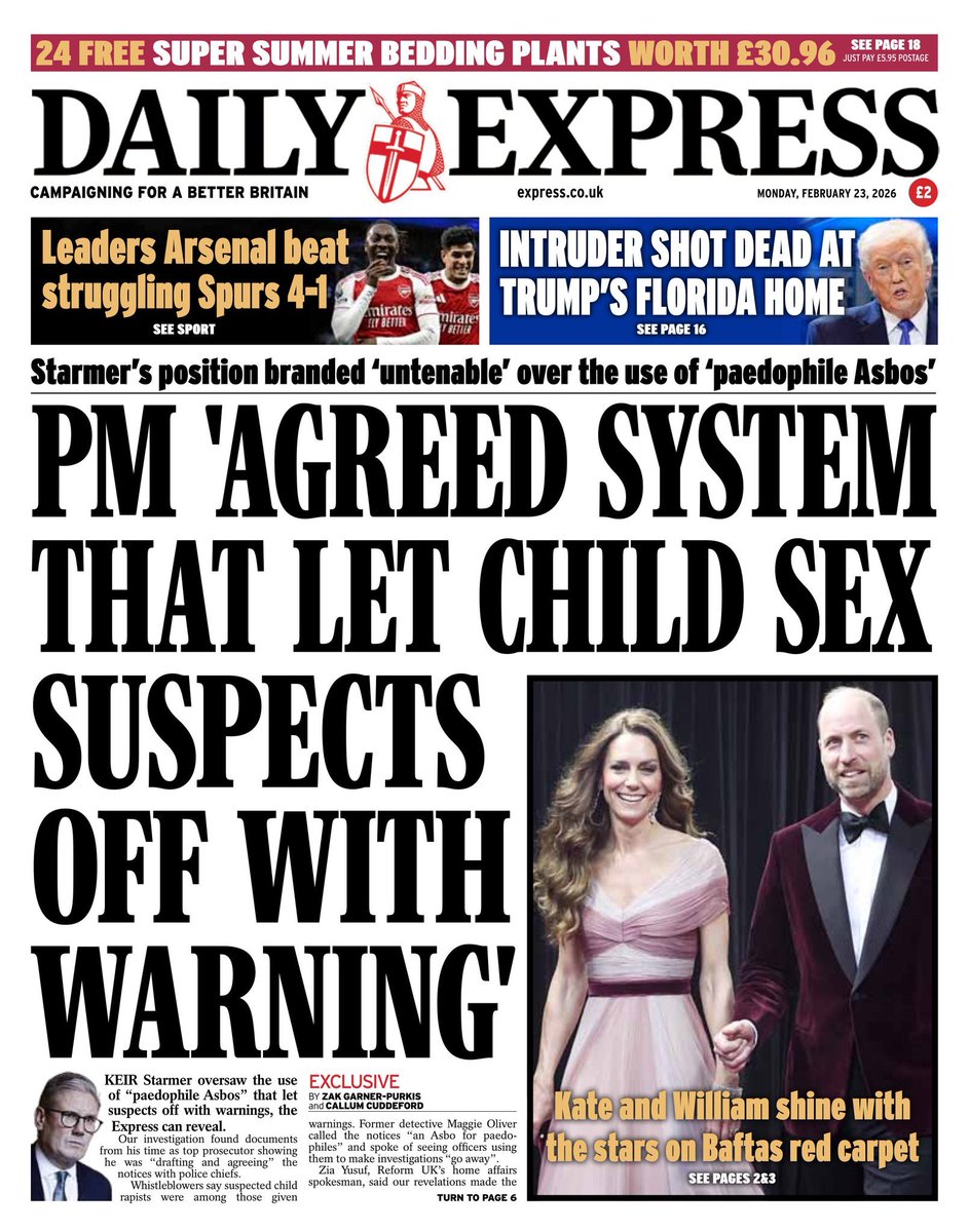 atticrahman's tweet image. The headline says it all. 

And he expects us to have confidence in him. #StarmerOutNow