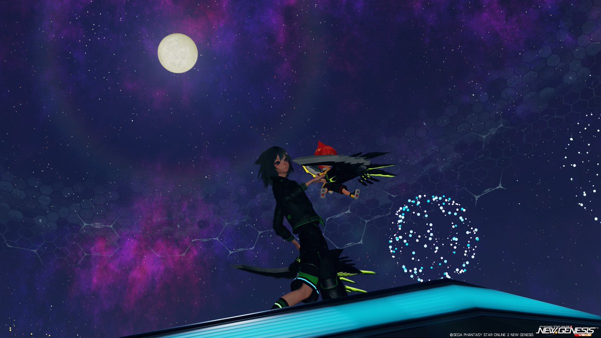 mzk810_1_53's tweet image. ネオンシティ光源

#PSO2NGS 
#PSO2NGS_SS 
＃PSO2おとこのこ部