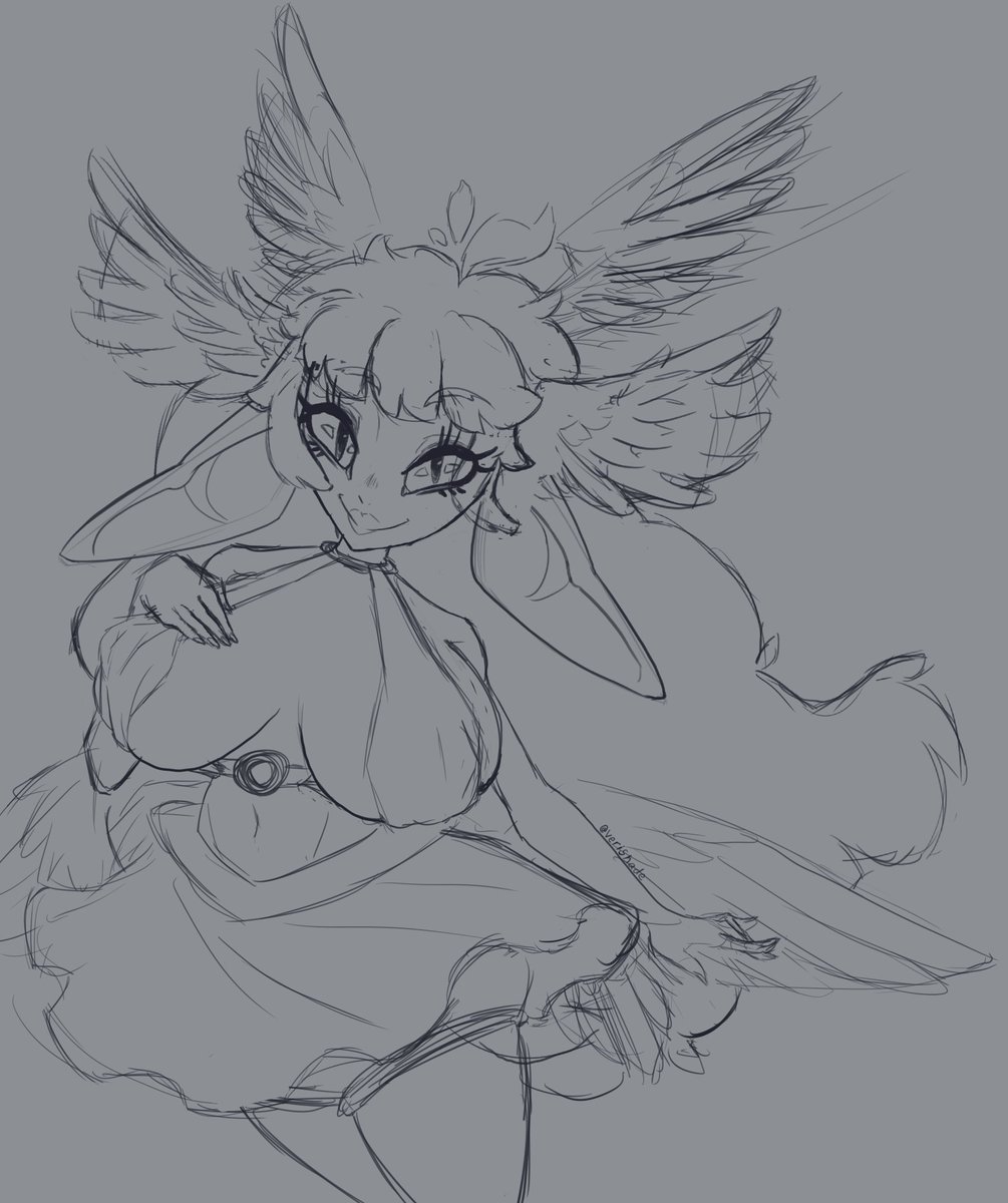 Verishade's tweet photo. I love drawin my Goblinas, haha. Here's a new one! Her name is Elyssa Kyne. I think she's pretty cute ^-^

If you're curious, I'm working on a series called Goblina Tales. You're welcome to stick around if it interests you. :> https://t.co/eeyr5VoyFx
